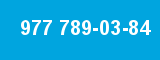 977 789-03-84 977 789-03-84